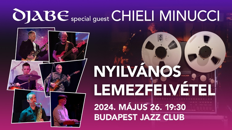 Djabe & Chieli Minucci - Tour of Waterfalls Nyilvános lemezfelvétel analóg technikával Djabe & Chieli Minucci - Tour of Waterfalls Nyilvános lemezfelvétel analóg technikával