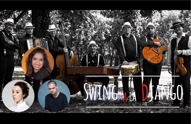 Swing á la Django feat. Kozma Orsi, Csík Laci és Toldi Viki - Lemezbemutató koncert Swing á la Django feat. Kozma Orsi, Csík Laci és Toldi Viki - Lemezbemutató koncert