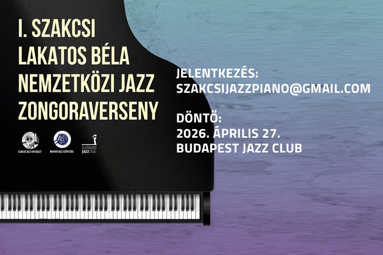 1st Béla Szakcsi Lakatos International Jazz Piano Competition