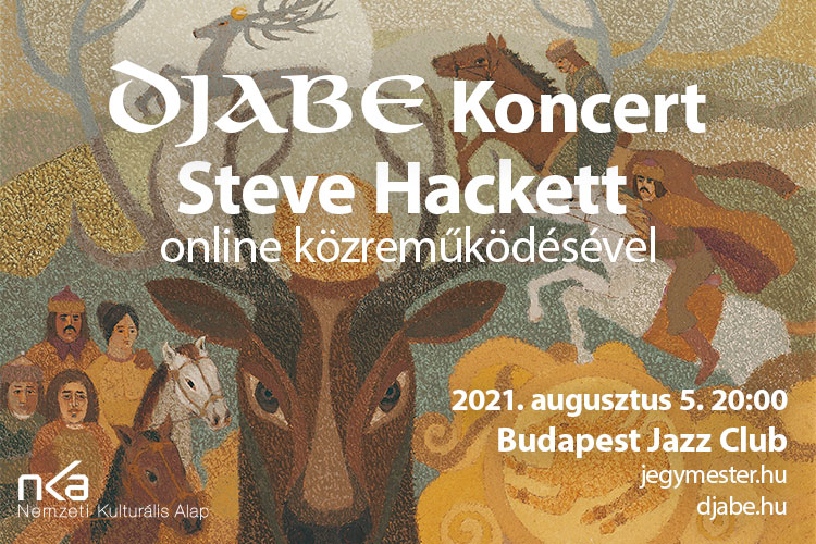 Djabe concert - The Magic Stag album release - with Steve Hackett online Djabe concert - The Magic Stag album release - with Steve Hackett online