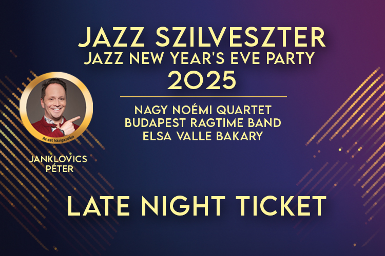 JAZZ NEW YEAR'S EVE PARTY 2025 - LATE NIGHT TICKET